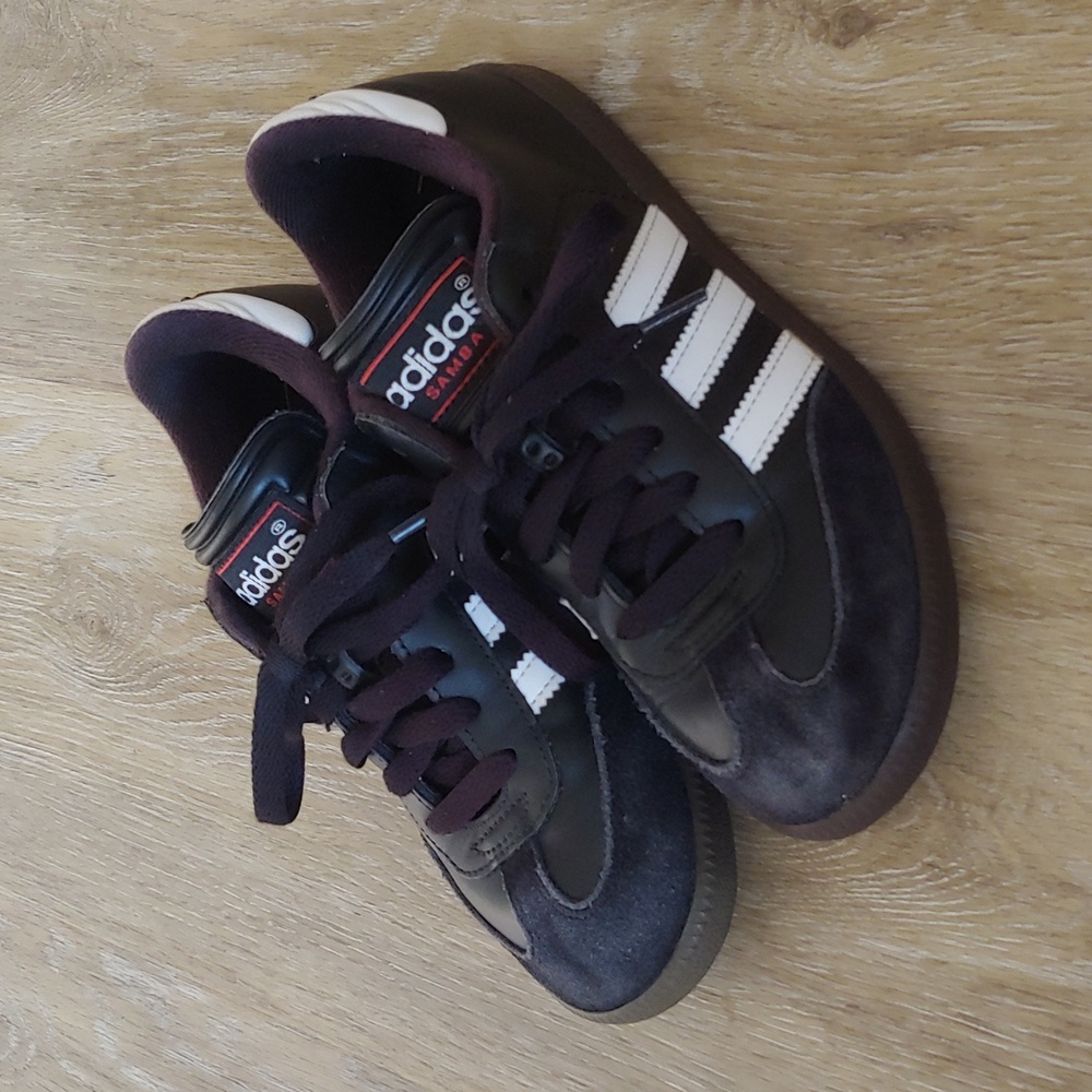 Adidas Samba Classic Jr Indoor Soccer Shoes Black Size 2